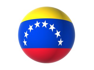 3D flag of Venezuela