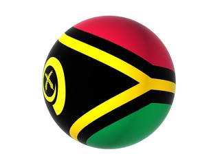 Fototapeta na wymiar 3D flag of Vanuatu