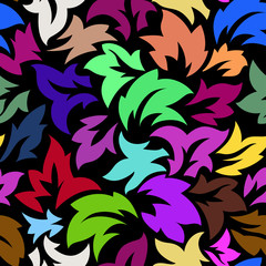 Fototapeta premium Seamless floral pattern