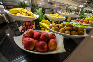 açık büfe meyve servisi