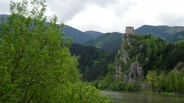 Ruin of castle Strecno - Slovakia
