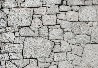 Granite Stone Wall