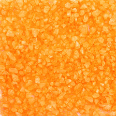 Orange sea salt background