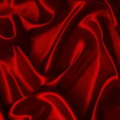 Plakat abstract background luxury cloth or liquid wave or wavy folds of grunge silk texture satin velvet material or luxurious Christmas background or elegant wallpaper design, background