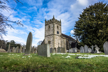 Fototapeta premium English Village Church