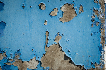 Blue Paint Grunge