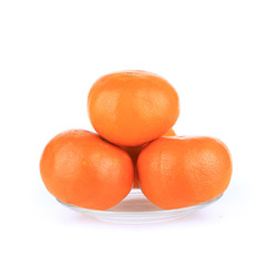 orange fruit of fortune in chinese new year celebration, isolate