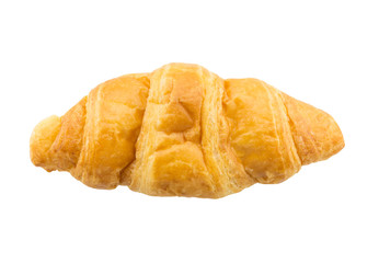 Croissant isolated on white background