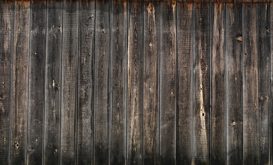 Dark gray wooden boards wall texture