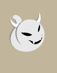 Cute monster, art vector design