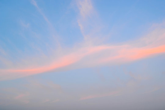 Sunset sky and clouds backgrounds © petcharapj