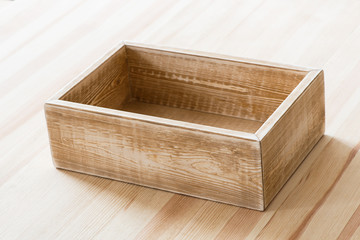 Wooden box