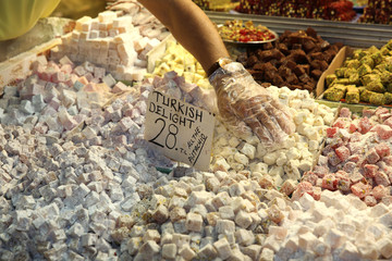     Turkish Delight in Istanbul. Turkey 