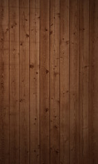 Hochkant Hintergrund einer alten braunen Bretterwand