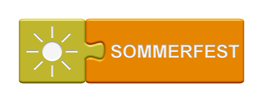 Puzzle Button: Sommerfest