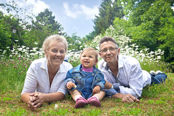 Familienshooting mit Großeltern
