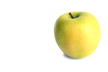 Isolated green apple