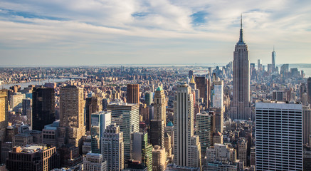 Fototapeta na wymiar Cityscape of Manhattan, New York City