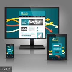 Applications template design