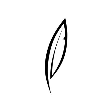 Feather Logo Vector