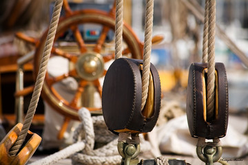 Fototapeta premium Old sailing boat