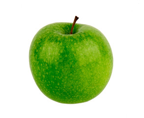 Green apple - isolated