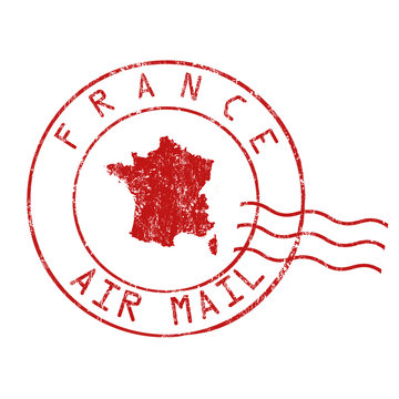 France post office, air mail