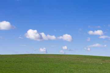 Modica, IT, January 15, 2015: Sicilian countryside typical landscape. The landscape is very similar...