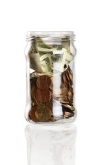 Coin, Jar, Savings.