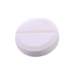 Pills isolated on white background