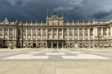 Fototapeta na wymiar Madrid Palazzo Reale