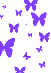 Fototapeta na wymiar farfalle
