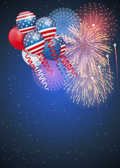 Independence Day and balloons