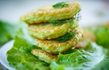 zucchini fritters