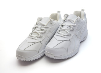 White Running Shoes