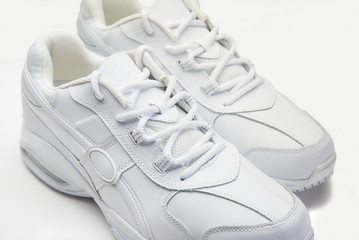 White Running Shoes