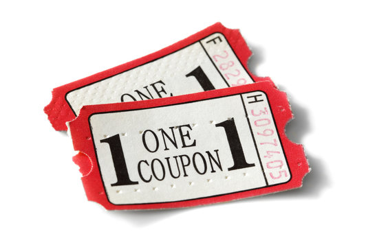 Admission coupon ticket