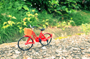 Fototapeta premium 赤い自転車