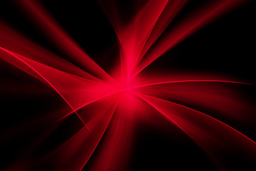 Fototapeta premium Light Red Star Design