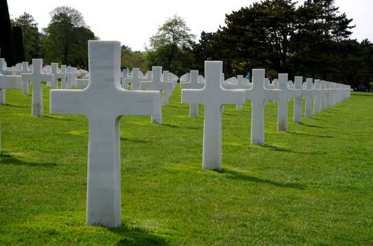 cimetière américain, Normandie, débarquement