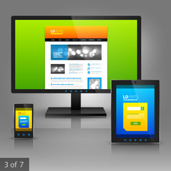 Applications template design
