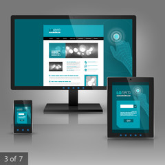 Applications template design