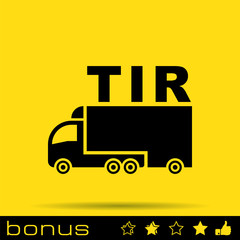 icon truck TIR profile