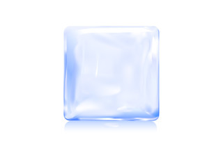 ice block icon vector illustration of frozen block - 84950445