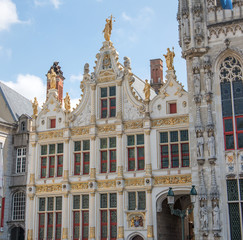 Fototapeta na wymiar Oude Griffie Brugge (Alte Kanzlei Brügge)