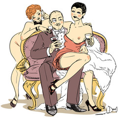 Retro Stylized Illustration