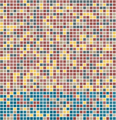 abstract square pixel mosaic background