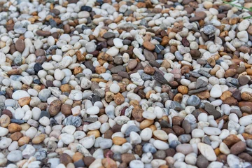 Fotobehang Zen Stenen Background of colorful stones.  © Smile