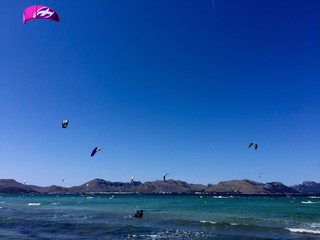 Kitesurfen 