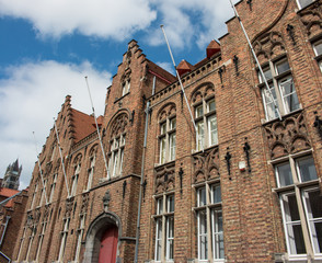 Obraz premium Stad Brugge administratie Oostmeers Brugge